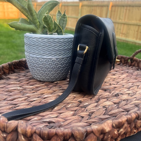 AUTH Vintage 1997 Coach Black Turn Lock Clutch 9832 - Picture 3 of 11